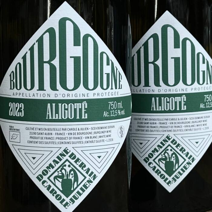 <b>Domaine Derain, Julien et Carole Altaber</b>|bourgogne aligoté|wit